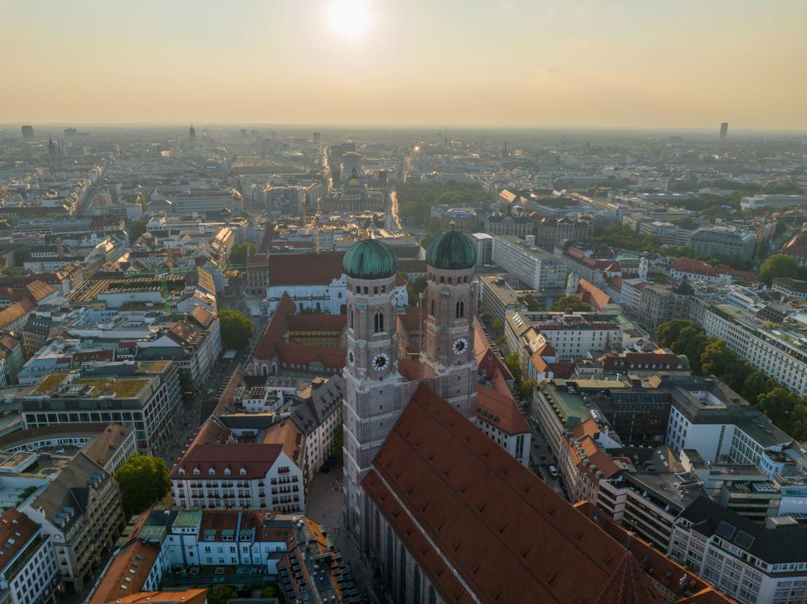 Blick über München